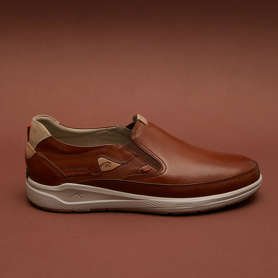 KADIR F2445 Brown Slip On