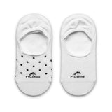 CA0006 Pinkie Women White-White dot 2p-0