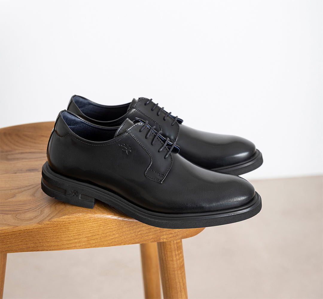 BELGAS F0631 Zapato Negro