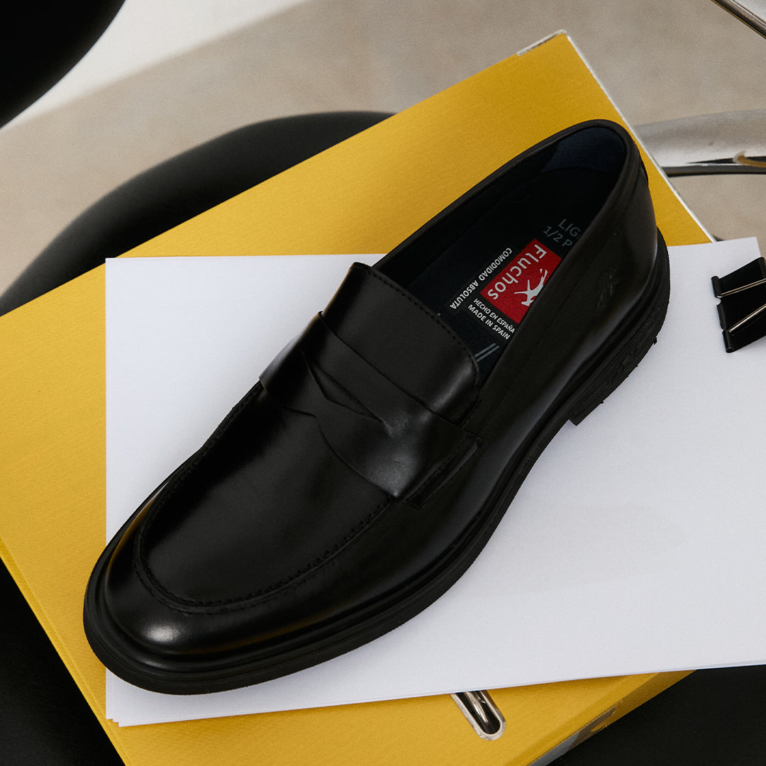 BELGAS F0633 Mocasín Negro