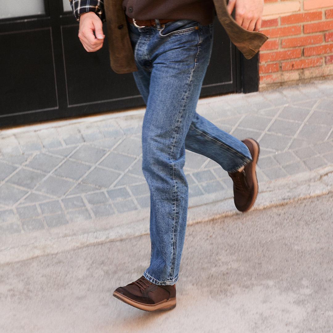 JEFF F2510 Sapato Marrom