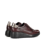 LIVE F2096 Burgundy Sneaker