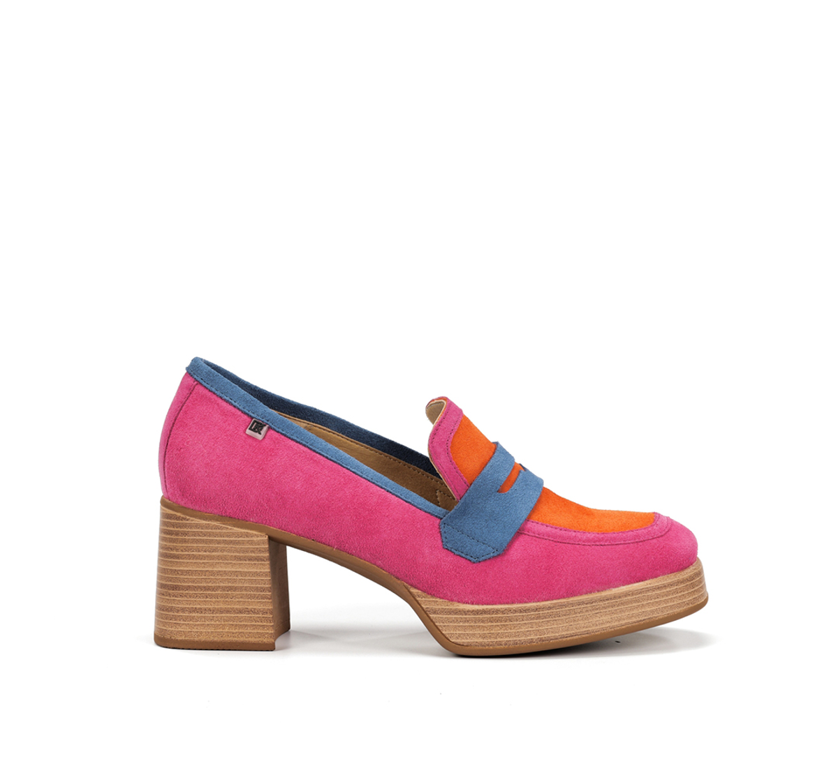 D9440CACCA CALF+CALF+CALF FUCSIA + ORANGE + BALI-0