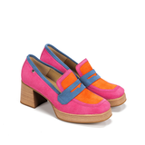 D9440CACCA CALF+CALF+CALF FUCSIA + ORANGE + BALI-3